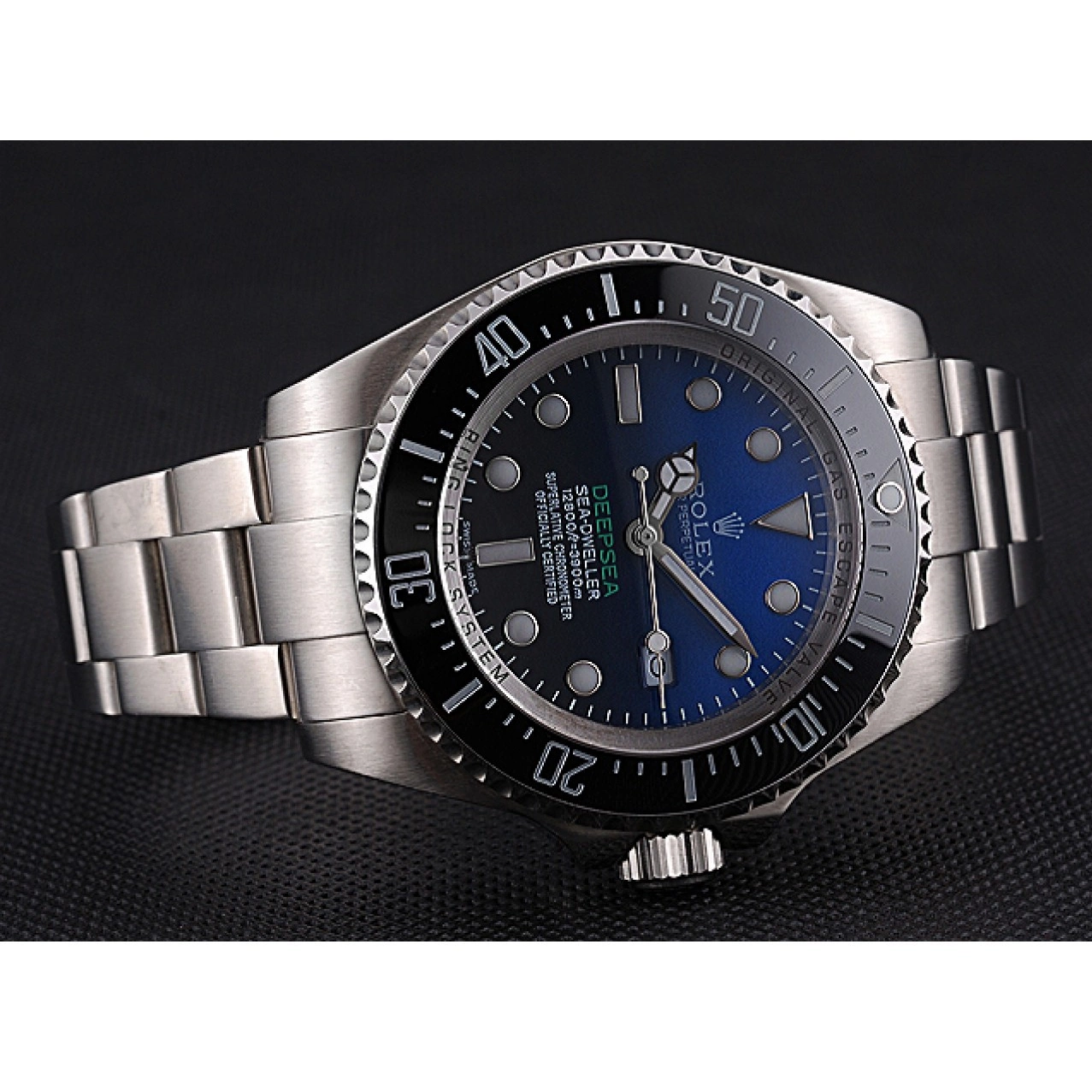 MiroTime 0809 Swiss Deepsea Dweller James Cameron Black Dial Stainless Steel Case And Bracelet 622847